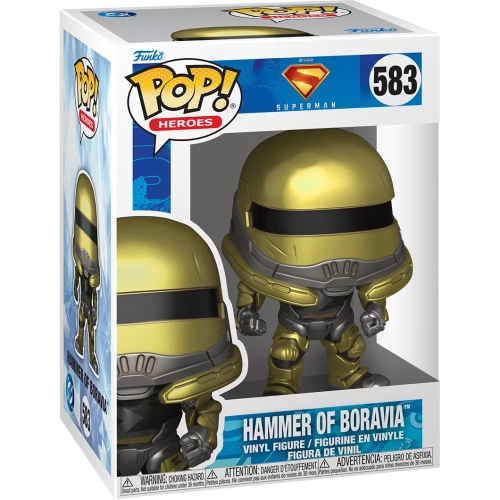 Funko Pop! Hammer of Boravia #583 DC Studios Superman Box
