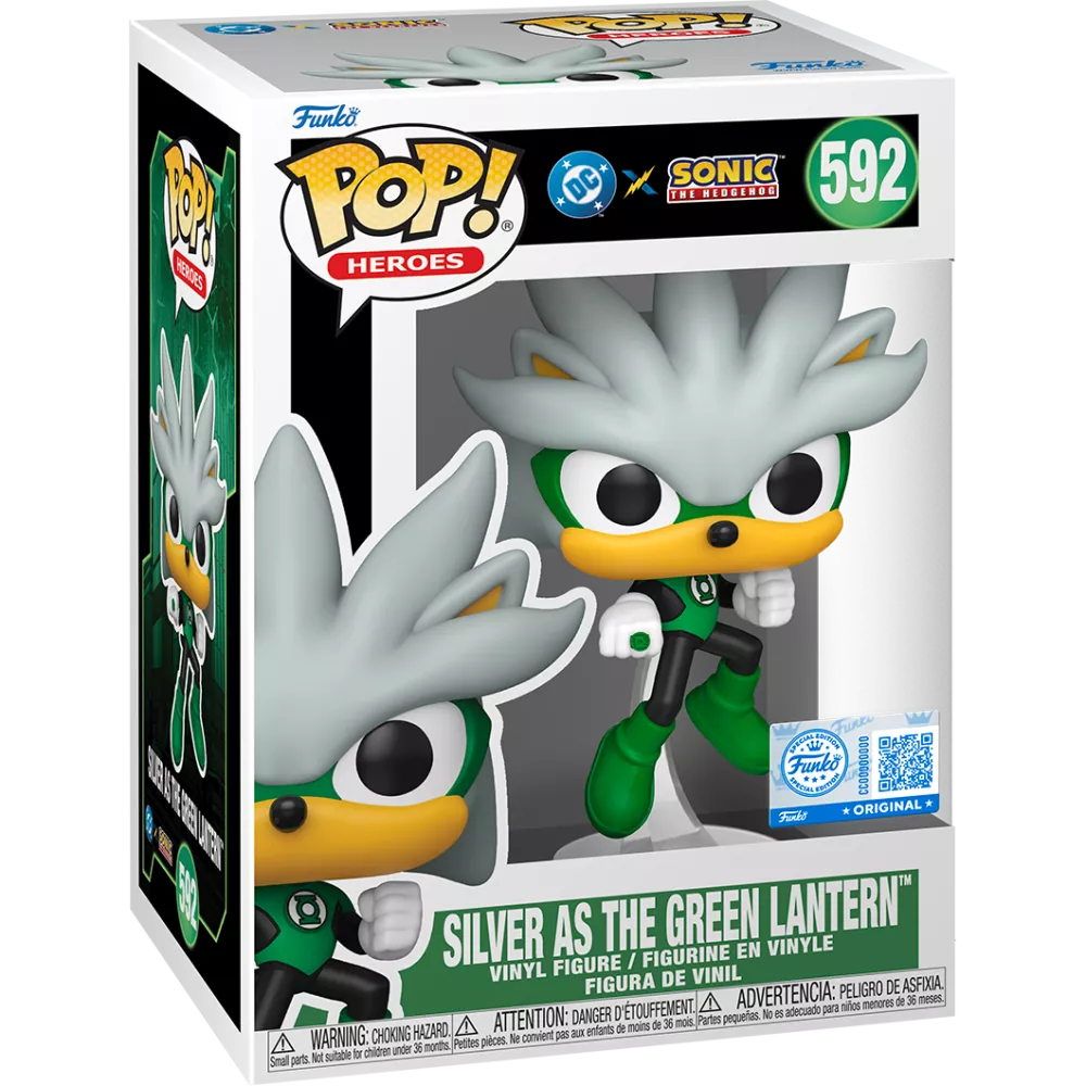 Silver as the Green Lantern Box
