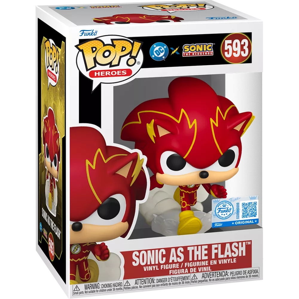 Sonic as The Flash Box