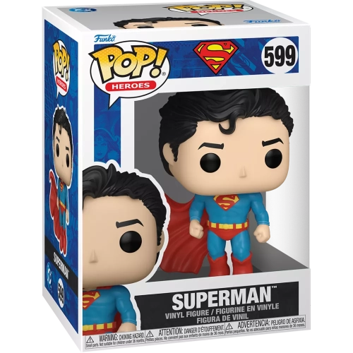 Funko Pop! Superman #599 New Classics Heroes Vinyl Figure Box