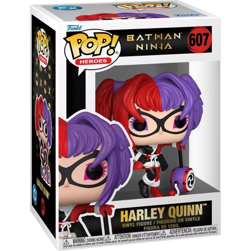 Funko Pop! Harley Quinn #607 Batman Ninja Heroes Vinyl Figure Box