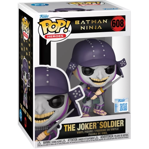 Funko Pop! The Joker Soldier #608 Batman Ninja Heroes Box