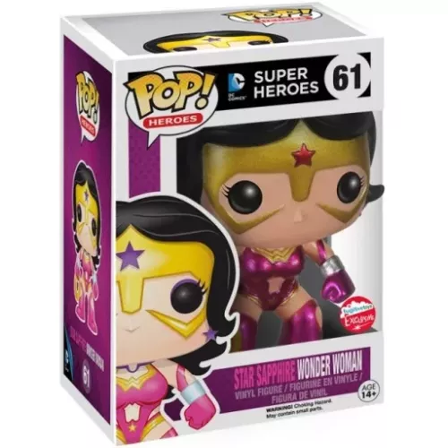 Funko Pop! Star Sapphire Wonder Woman #61 Metallic Box