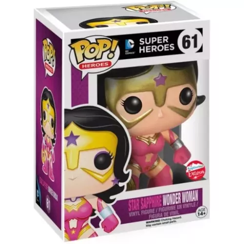 Funko Pop! Star Sapphire Wonder Woman #61 DC Comics Super Heroes Box