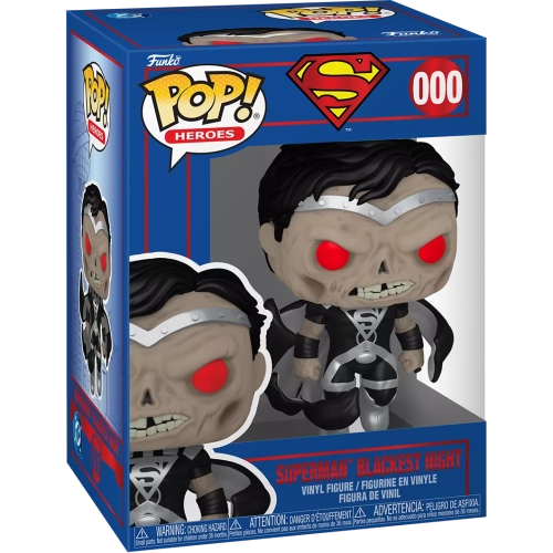 Funko Pop! Superman Blackest Night #612 Heroes Vinyl Figure Box