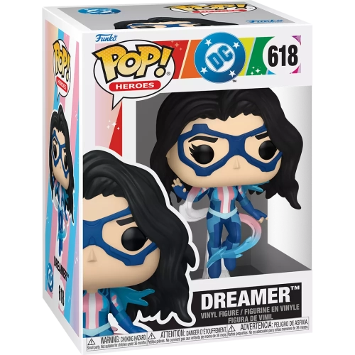Funko Pop! Dreamer #618 Pride DC Heroes Vinyl Figure Box
