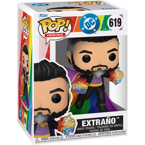 Funko Pop! Extraño #619 Pride DC Heroes Vinyl Figure Box