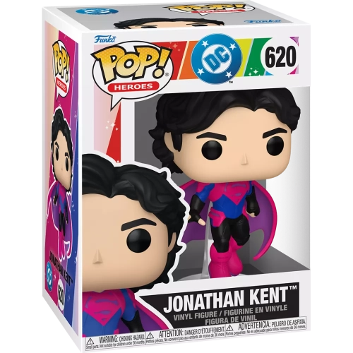 Funko Pop! Jonathan Kent #620 Pride DC Heroes Vinyl Figure Box