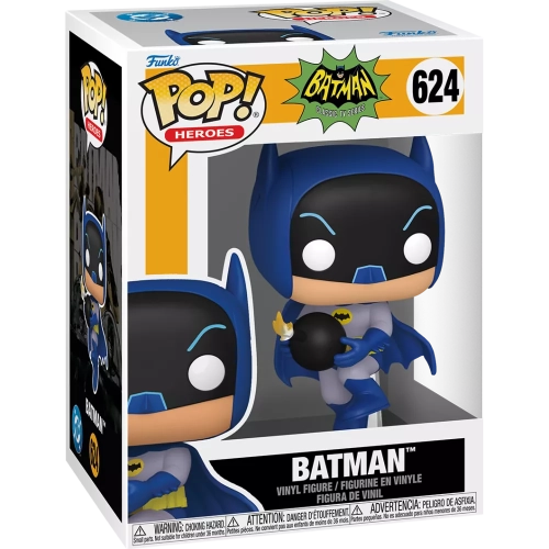 Funko Pop! Batman #624 with Bomb Batman Classic TV Series Box