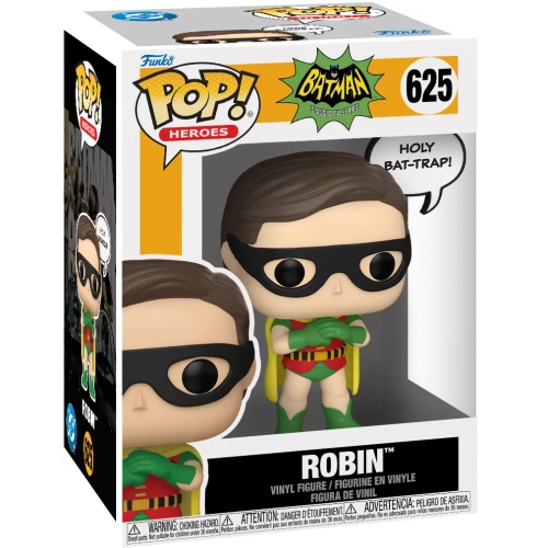 Funko Pop! Robin #625 HOLY BAT-TRAP! Saying Batman Classic TV Series Box