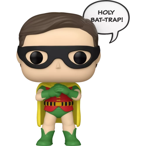 Funko Pop! Robin #625 HOLY BAT-TRAP! Saying Batman Classic TV Series