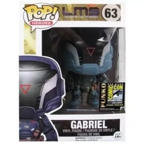 Funko Pop! Gabriel #63 Last Man Standing Heroes Vinyl Figure Box