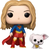Supergirl with Puppy Krypto