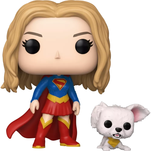 Funko Pop! Supergirl with Puppy Krypto #633 DC Studios Supergirl
