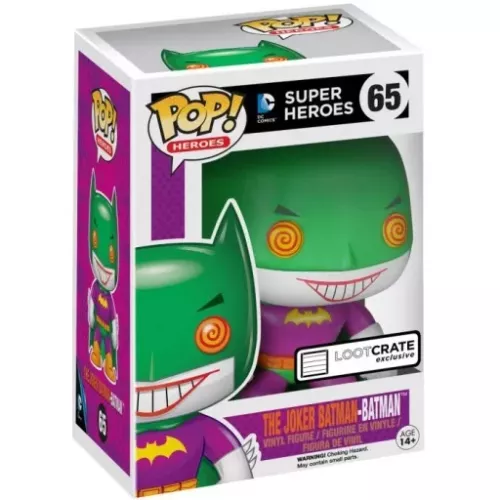 Funko Pop! The Joker Batman-Batman #65 DC Comics Super Heroes Box