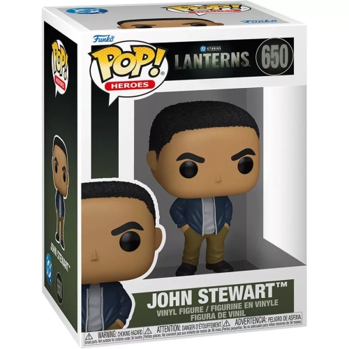 Funko Pop! John Stewart #650 DC Studios Lanterns Heroes Box
