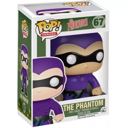 Funko Pop! The Phantom #67 Heroes Vinyl Figure Box