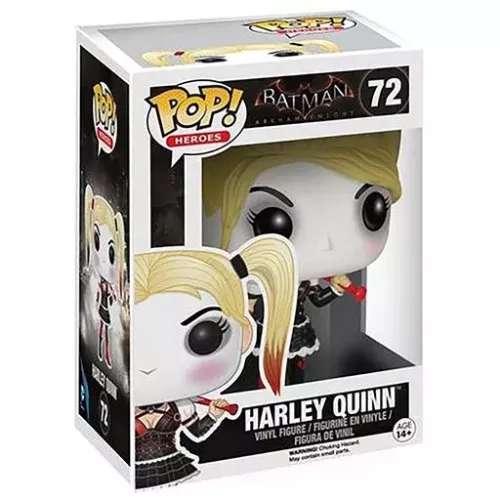 Funko Pop! Harley Quinn #72 Batman Arkham Knight Heroes Box