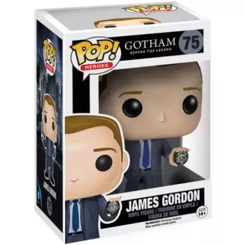 Funko Pop! James Gordon #75 Gotham Before the Legend Box