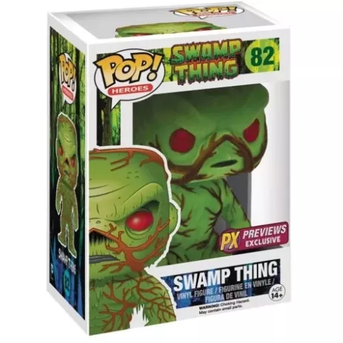 Funko Pop! Swamp Thing #82 Flocked Scented Heroes Vinyl Figure Box