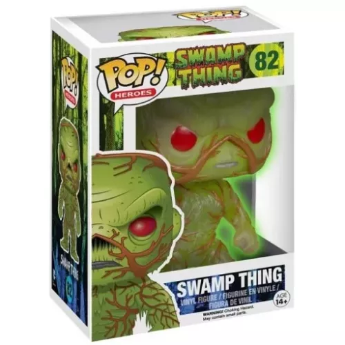 Funko Pop! Swamp Thing #82 Glows in the Dark Heroes Box