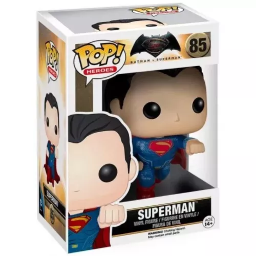 Funko Pop! Superman #85 Batman v Superman Heroes Vinyl Figure Box