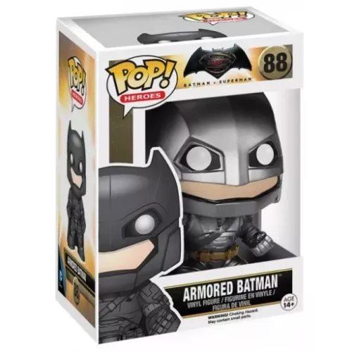 Funko Pop! Armored Batman #88 Batman v Superman Heroes Box
