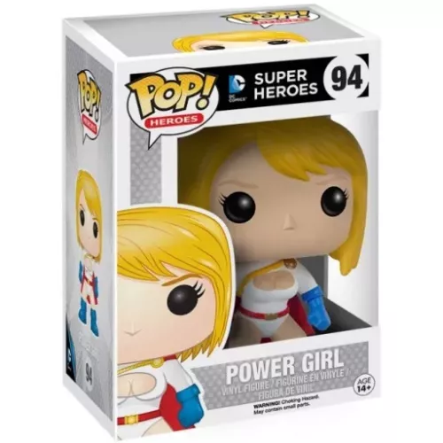 Funko Pop! Power Girl #94 DC Comics Super Heroes Vinyl Figure Box