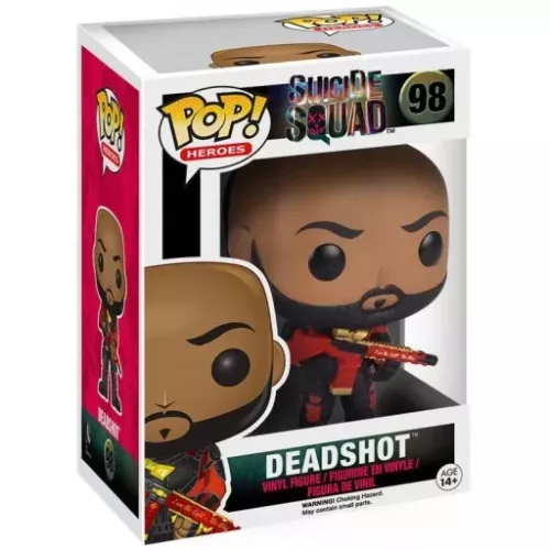 Funko Pop! Deadshot #98 Suicide Squad Heroes Vinyl Figure Box