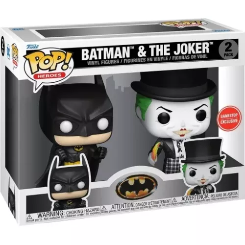 Funko Pop! Batman 2 Pack Heroes Vinyl Figure Box