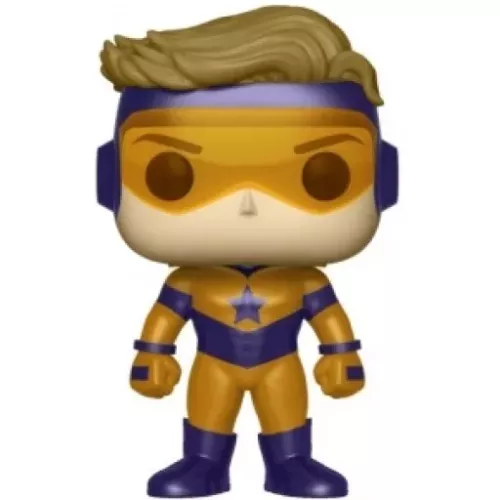 Funko Pop! Booster Gold 2 Pack Metallic DC Super Heroes