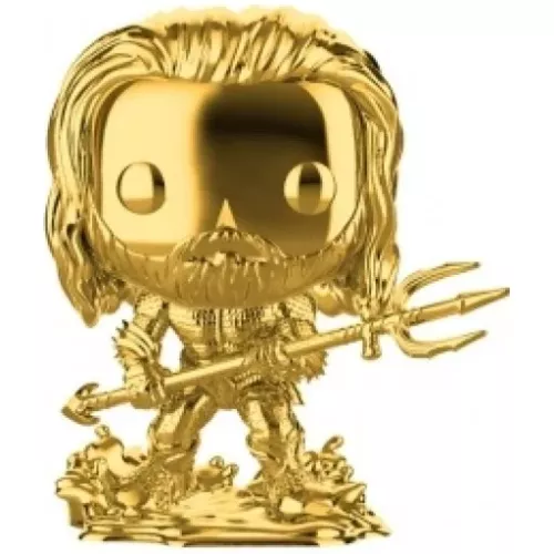 Funko Pop! Aquaman 3 Pack Gold Chrome Heroes Vinyl Figure