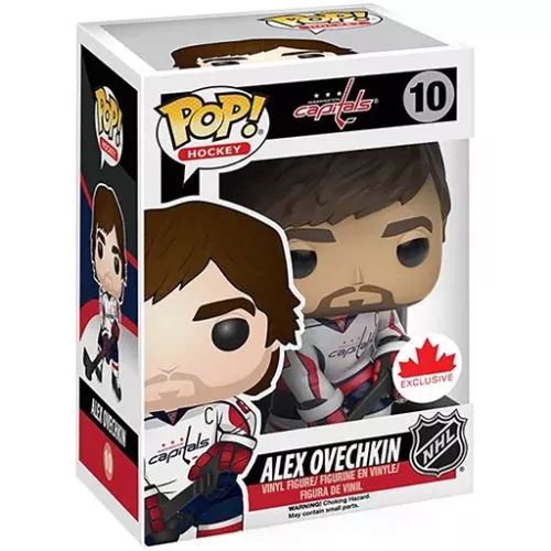 Funko Pop! Alex Ovechkin #10 Away Washington Capitals Box