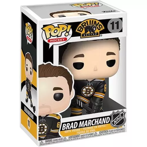 Funko Pop! Brad Marchand #11 Boston Bruins Hockey Vinyl Figure Box