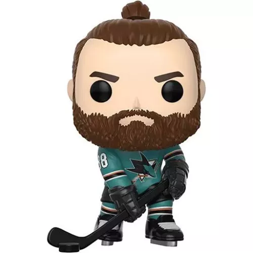 Funko Pop! Brent Burns #12 San Jose Sharks Hockey Vinyl Figure
