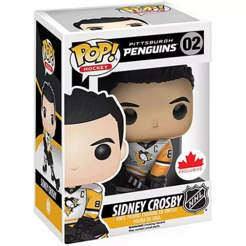 Funko Pop! Sidney Crosby #02 Away Pittsburgh Penguins Box