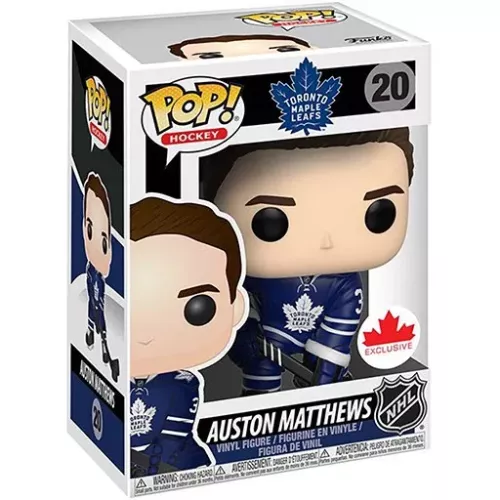 Funko Pop! Auston Matthews #20 Toronto Maple Leafs Box