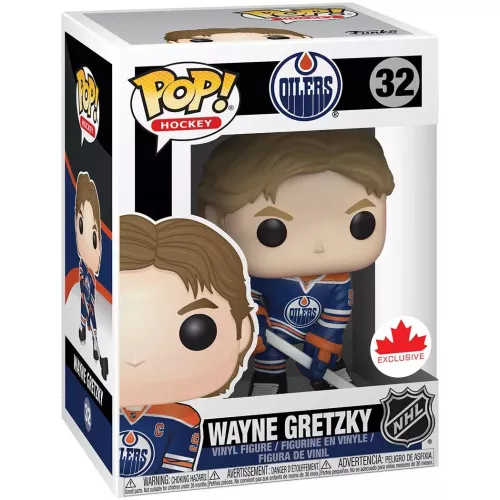 Funko Pop! Wayne Gretzky #32 Edmonton Oilers Hockey Box