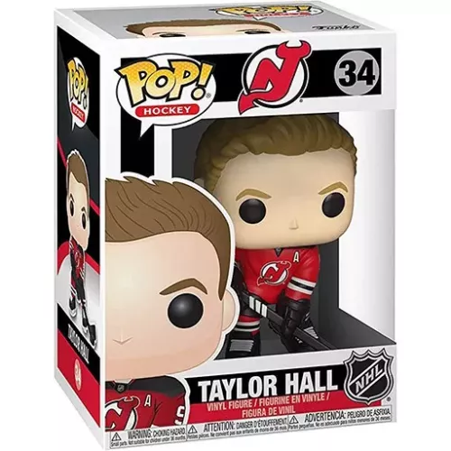 Funko Pop! Taylor Hall #34 New Jersey Devils Hockey Box