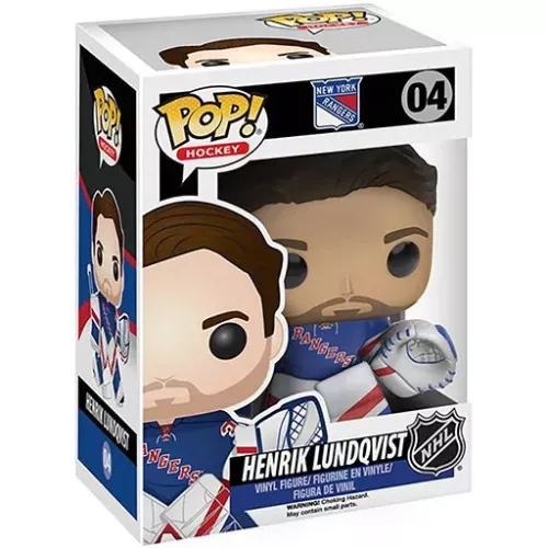 Funko Pop! Henrik Lundqvist #04 New York Rangers Hockey Box