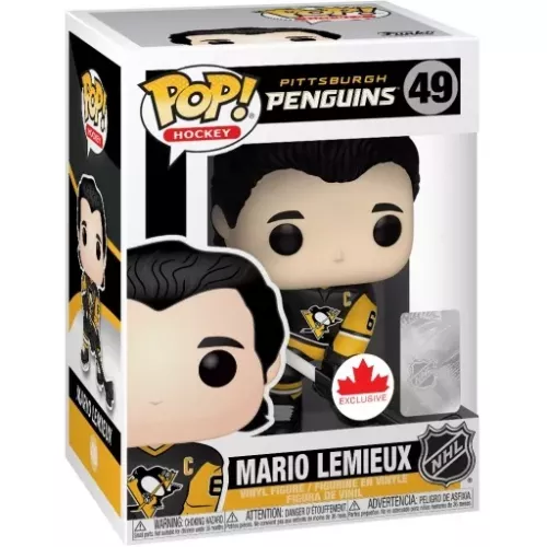 Funko Pop! Mario Lemieux #49 Pittsburgh Penguins Hockey Box
