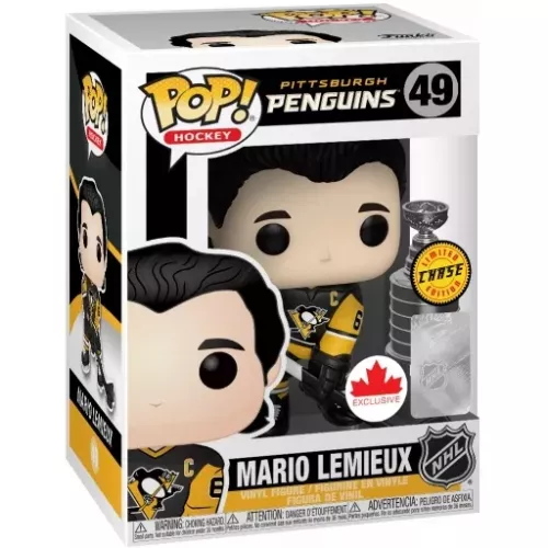 Funko Pop! Mario Lemieux #49 Chase Pittsburgh Penguins Box