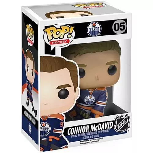 Funko Pop! Connor McDavid #05 Edmonton Oilers Hockey Box