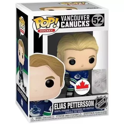 Funko Pop! Elias Pettersson #52 Vancouver Canucks Hockey Box