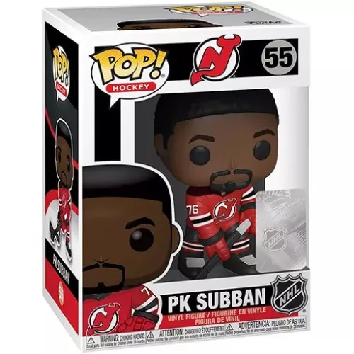 Funko Pop! PK Subban #55 New Jersey Devils Hockey Vinyl Figure Box