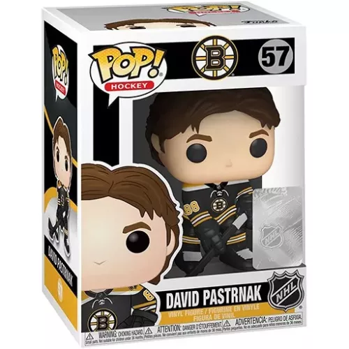 Funko Pop! David Pastrnak #57 Boston Bruins Hockey Box