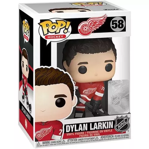 Funko Pop! Dylan Larkin #58 Detroit Red Wings Hockey Box