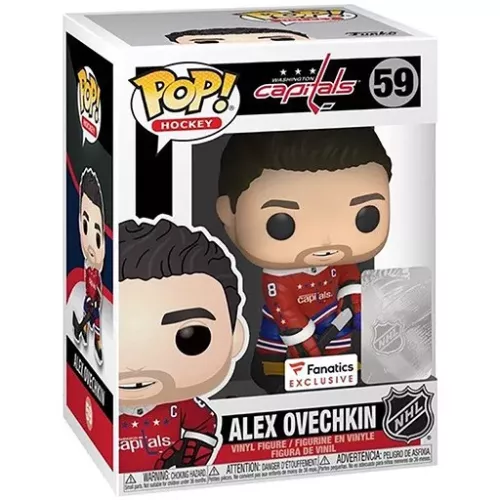 Funko Pop! Alex Ovechkin #59 Washington Capitals Hockey Box