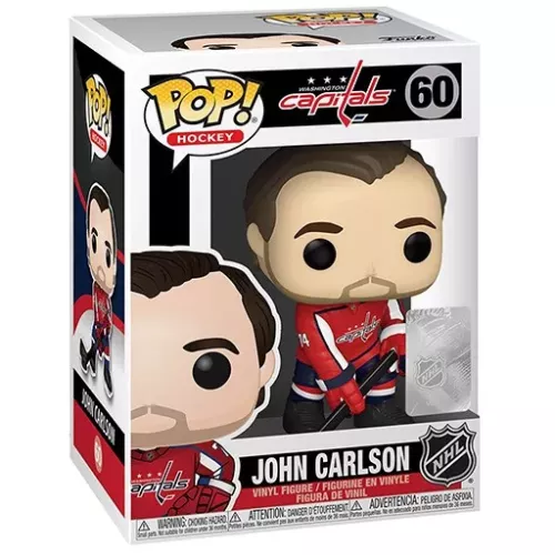 Funko Pop! John Carlson #60 Washington Capitals Hockey Box