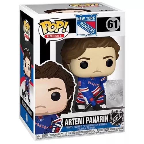 Funko Pop! Artemi Panarin #61 New York Rangers Hockey Box